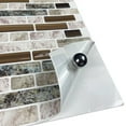 thumbnail image 3 of clevermosaics Peel and Stick Tile Panels for Kitchen and Bathroom, 10 Sheets, 3 of 7