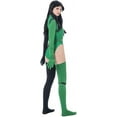 thumbnail image 4 of Adult Women's Shego Green Bodysuit Shego Sexy Jumpsuit Super Villain Female Outfit, 4 of 8