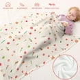 thumbnail image 5 of Floral Baby Blanket for Girls, Super Soft Flower Plush Flannel Blanket for Newborns Baby Infants Toddlers, Lovely Floral Toys Gifts for Girl Baby Shower Birthday Easter Nursery Room Decor(60"x80"), 5 of 7