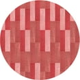 thumbnail image 1 of Ahgly Company Machine Washable Indoor Round Transitional Red Area Rugs, 8' Round, 1 of 7