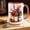 Black, variant on Red Winterberry Mug Christmas Coffee Mug Christmas Movie Mug Christmas Berries Mug Aesthet