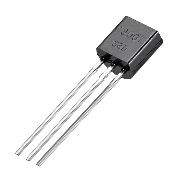Transistor de potencia encapsulado en plástico Uxcell MJE13001 NPN TO-92 20PCS