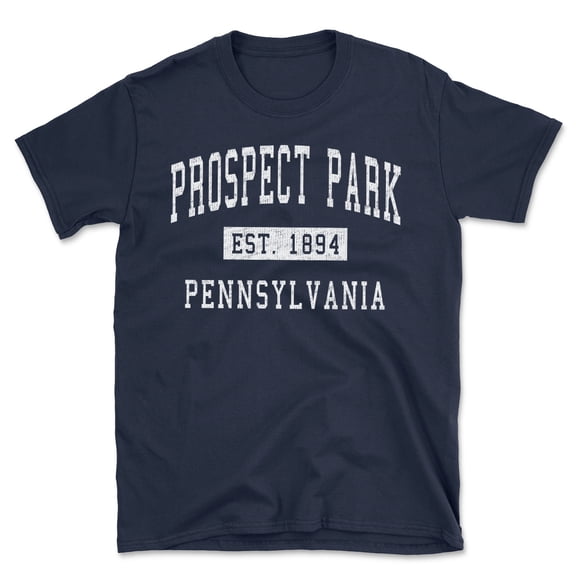 Prospect Park Pennsylvania Classic Established Men's Cotton T-Shirt