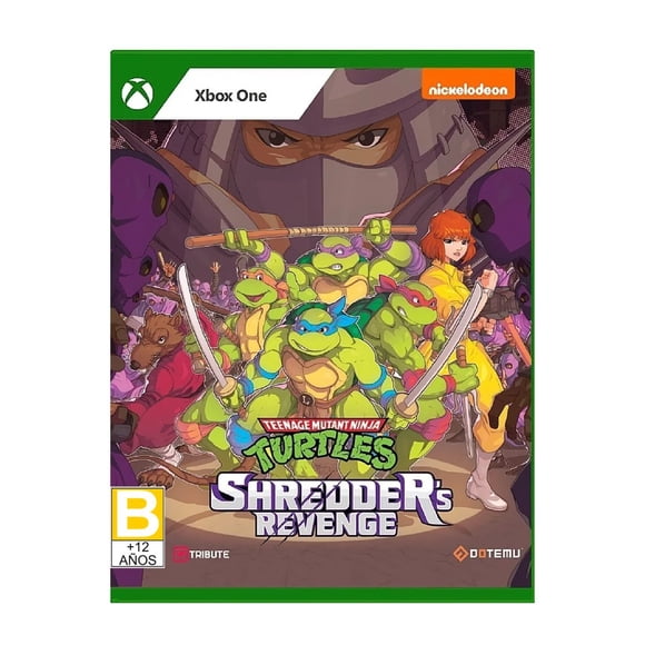 Teenage Mutant Ninja Turtles Shredders Revenge Xbox One Xbox One Dotemu Juego Fisico