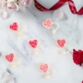thumbnail image 5 of CWC 6 Piece Silicone Straw Topper Set - Valentine's Day Edition, 5 of 5