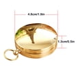 thumbnail image 3 of Compass Outdoor Multi-Function with Luminous Pocket Watch Type Pure Copper Flip 2ml, 3 of 8