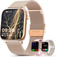 thumbnail image 1 of wonima11 Smart Watches for Women，1.83" Fitness Tracker with Answer/Make Calls/Sleep Monitor/IP67 Waterproof /SpO2 Fitness Tracker/Sleep Monitor Watch for Android iOS (Gold), 1 of 1