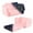 Pink, variant on Costway 2-in-1 Kids Couch Folding Toddler Chair with Blanket Gift for 3+ Kids Multicolor