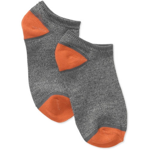 Download Faded Glory - Boys Marled Heel Toe No Show Socks, 10 Pack ...