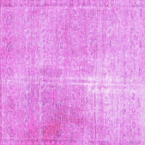Ahgly Company Indoor Square Persian Purple Traditional Area Rugs, 4' Square