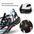 thumbnail image 7 of American Blue Red White Anchor Walking Shoes for Men Woman Lightweight Tennis Fashion Elastic Sports Shoes Cushion Basketball Shoes, 7 of 7