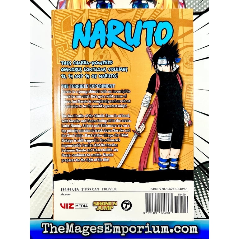Naruto (3-In-1 Edition) Naruto (3-In-1 Edition), Vol. 5: Includes