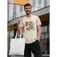 thumbnail image 2 of Framboise Floral Iv T-Shirt Men -Sydenham Edwards Designs, Male XX-Large, 2 of 4
