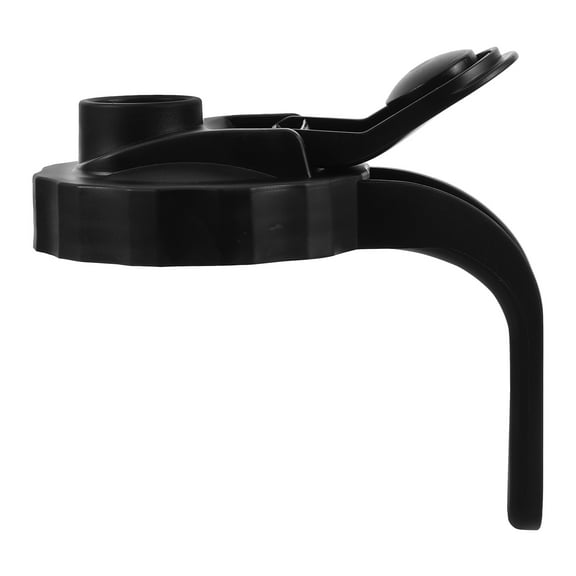 DEMACRIO 1Pcs Large Mason Jar Lids Black Pp Material Wide Mouth Design For Canning Drinking Kitchen Use