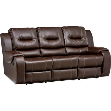 Cambridge Clark Double Reclining Sofa In Umber