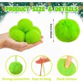 thumbnail image 2 of Furry Christmas Hanging Ornaments,Bexikou 24 Pcs 2.36inch Furry Christmas Ornaments,Red and Green Christmas Ball Decoration for Xmas Tree Wreath Home DIY Craft Party Decor, 2 of 7