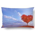 thumbnail image 1 of BOSDECO Tree Of Love Pillowcase Pillow Cushion Cover 20x30 inch, 1 of 1