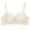 White, variant on Large Size Comfortable Breathable Underwear Smooth Bra Bra's for Women, Size 32