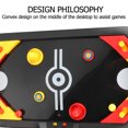 thumbnail image 3 of WHAMVOX Assorted Color Basketball Toy Mini Sports Toy for Kids Durable Plastic Tabletop Game 2.5 x 10 Inches, 3 of 7