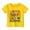 Yellow, variant on WOYY Kids 100 Days Of School T-Shirt Boys Girls Letter Print Short Sleeve T Shirt Tee Top