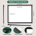thumbnail image 3 of A3 Rechargeable Light Box with Stand/Clips,Led Light Pad for Diamond Painting,3 Colors Dimmable and 6 Level Dimming Light Table for Diamond Painting,Drawing,Sketching,, 3 of 12