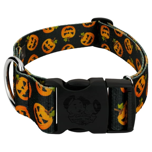 Country Brook Petz® 1 1/2 inch Deluxe Happy Jack Dog Collar, Large