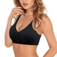 thumbnail image 2 of FhsagQ Soutien-Gorge Sans Entrejambe Confortable Réglable Sans Armature Sans Couture pour Femmes Noir TTTG, 2 of 4
