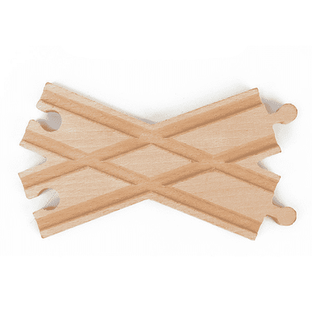 BESTSKY Wooden Train Track Set Attention to Every Detail Magnetic Railway Accessories Child-Friendly Design Compatible Wooden Bridge Playset