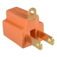 thumbnail image 2 of Pack De 3 Clavija Convertidora Steren Naranja Retardante Fla, 2 of 3