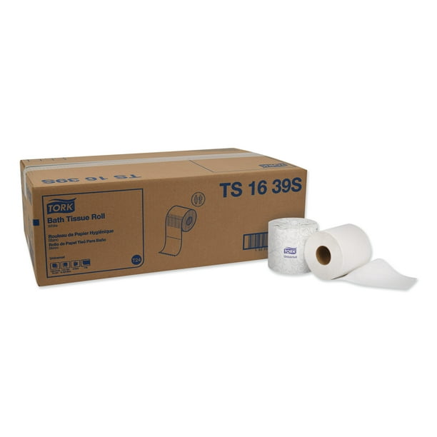 Tork Universal Toilet Paper, Septic Safe, 1Ply, White, 1000 Sheets