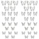 thumbnail image 1 of Dijes de uñas de mariposa plateada, 40 piezas de dijes de mariposa 3D para uñas acrílicas, 30 mariposas, diamantes de imitación de uñas, dijes de gemas + 10 tachuelas de aleación de uñas, joyas para d, 1 of 5