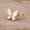 White, variant on Ladies Rotatable Butterfly Enamel Gold And Copper Ring