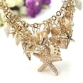 thumbnail image 3 of SHISUYAN Collier Pendentif Coquillage Perle pour Femmes (Doré), 3 of 5