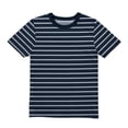 thumbnail image 1 of Playera Casual Manga Corta George para Niño, Diseño Líneas Horizontales Azul Talla 8, 1 of 4