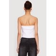 thumbnail image 4 of Women's Cropped Fold Over Tube Top, 4 of 4
