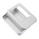thumbnail image 3 of USB Drive Case Pack of 10 Tinplate Storage Boxes with Window Design, Scratch Resistant, Multi Purpose for Home, Office, School, and Safe Small Item, 3 of 3