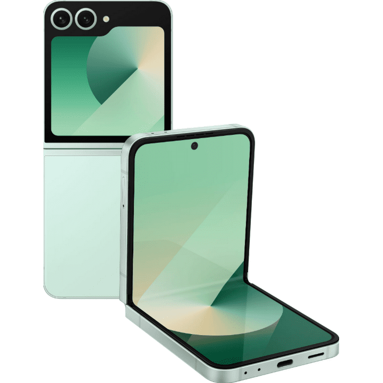 Pre-Owned Samsung Galaxy Z Flip6: Unlocked, 256GB Storage, Green