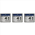 thumbnail image 2 of 3X Professional 4GB Compact Flash Memory Card(White&Blue),3 x Flash Card,White & Blue, 2 of 8