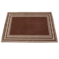 thumbnail image 2 of Collections Etc Modern Border Chenille Accent Rug, 2 of 5