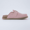 thumbnail image 4 of Cushionaire Blain Suede Clogs for Women | Genuine Leather Slip on Clogs with Oversized Buckle | Classic Closed Toe Mule Design for Everyday Casual Wear, 4 of 12