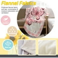thumbnail image 4 of Butterfly Blanket Soft Warm Throw Blanket for Kids Adults Gift,Lightweight Cozy Luxury Flannel Blankets for Couch Bed Sofa 60"x50", 4 of 6