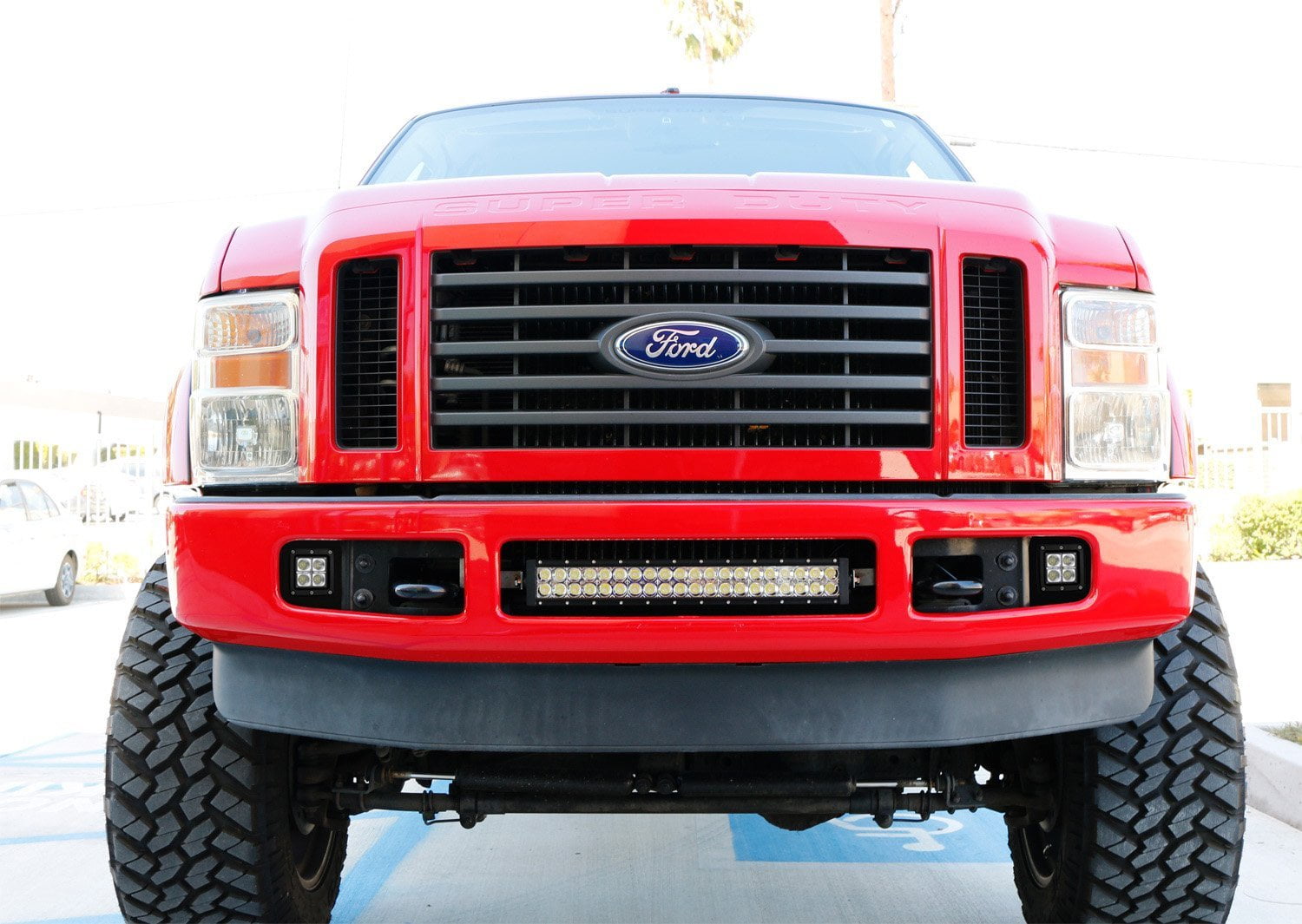 For 2008-2010 Ford Super Duty F250 F350 F450 Front Bumper Mounting Bracket Lh