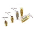thumbnail image 1 of 20PCS Brass Cord End Caps Jewelry Clasps Unique Jewelry Making Brass Screw Clasps Cord Ends for Bracelets Necklaces Silver, 1 of 5