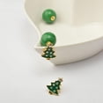 thumbnail image 4 of Joyería de Imitación árbol Navidad Aretes de Mujeres Moda Lindo, 4 of 8
