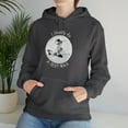 thumbnail image 3 of "I identify as a sexy witch" Retro Witch Hoodie Sweatshirt, 3 of 3