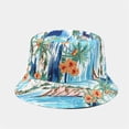 thumbnail image 4 of Helii Unisex Fisherman Bucket Hat, 3D Printed Tie Dye Double Basin Visor Cap for Men Women, Lightweight Outdoor Sun Hat Cowboy Hat Trucker Hat, 4 of 4