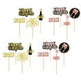 thumbnail image 6 of EXHUMKY Exhumky Glitter Cake Toppers Assorted Color for New Year Eve Party Decor, 6 of 6