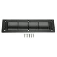 thumbnail image 2 of Air Vent Louver, 300x80mm Light ABS  Cabinet Vent Cover HVAC System  Waterproof  Rectangle  Easy Clean  For RV Bus Trailer Kitchen , 2 of 8