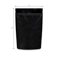 thumbnail image 2 of Loud Lock Mylar Bags 100 Count 8" X 5" All Black - Flex Packaging - Mylar Bags For Food Storage - Resealable Bags, 2 of 9