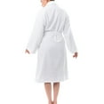 thumbnail image 6 of AlpineSwiss Blair Women Cotton Terry Cloth Bathrobe Shawl Collar Velour Spa Robe, 6 of 8